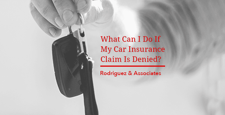 What Can I Do If My Car Insurance Claim Is Denied