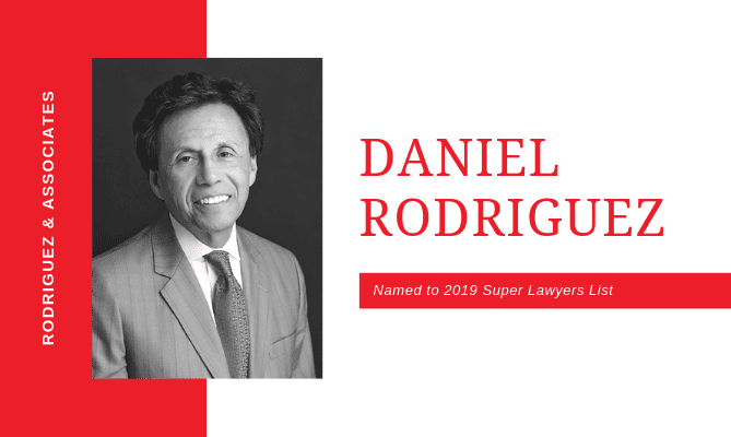 Daniel Rodriguez in 2019 Super Lawyers List