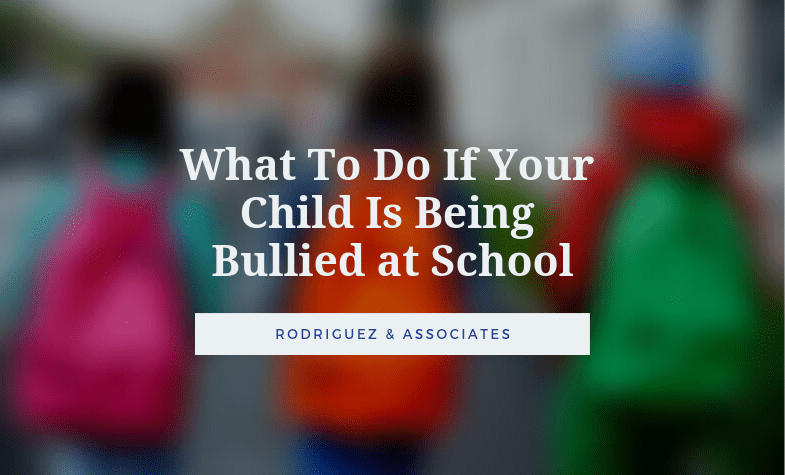 What To Do If Your Child Is Being Bullied at School