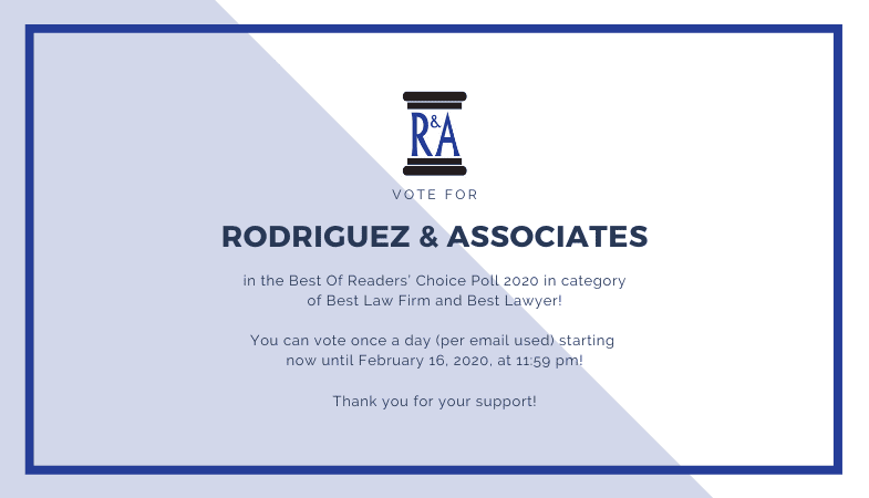 blog rod vote for rod law