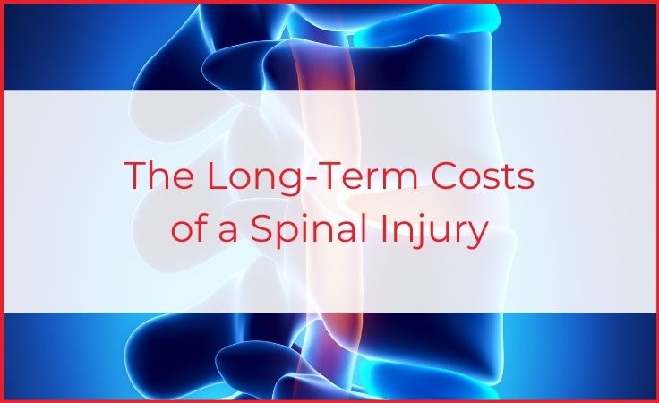 the long term costs of a spinal injury