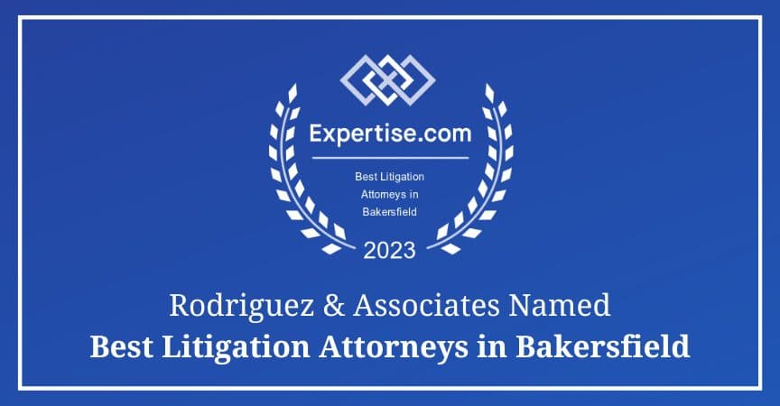 Rodriguez & Associates Named Best Litigation Attorneys in Bakersfield