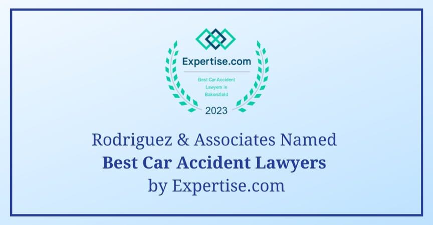 rodriguez and associated named to expertise.com 2023 best car accident lawyers list