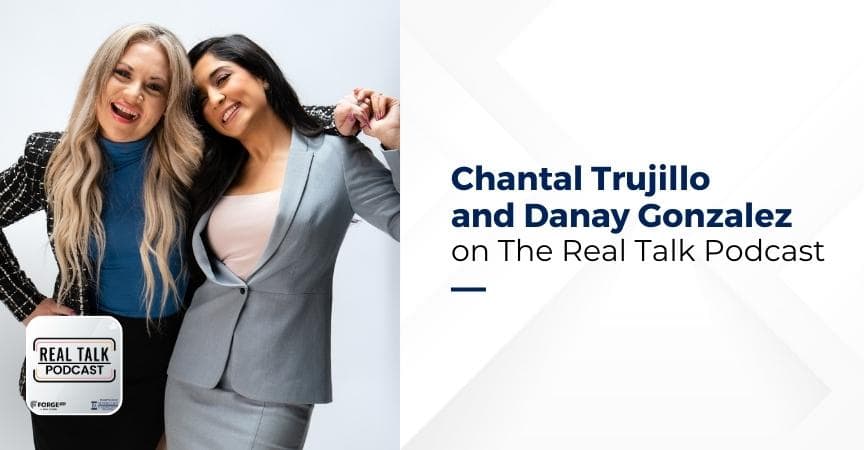 chantal trujillo and danay gonzalez on the real talk podcast