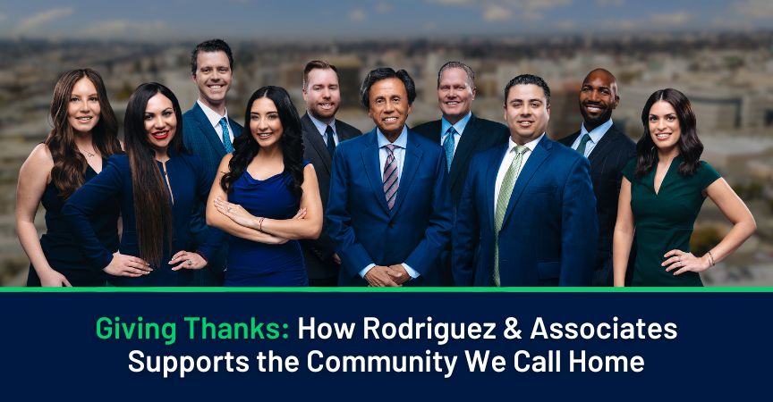 Giving Thanks: How Rodriguez & Associates Supports the Community We Call Home